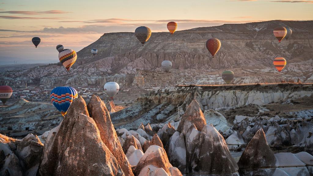 Globos en Capadocia